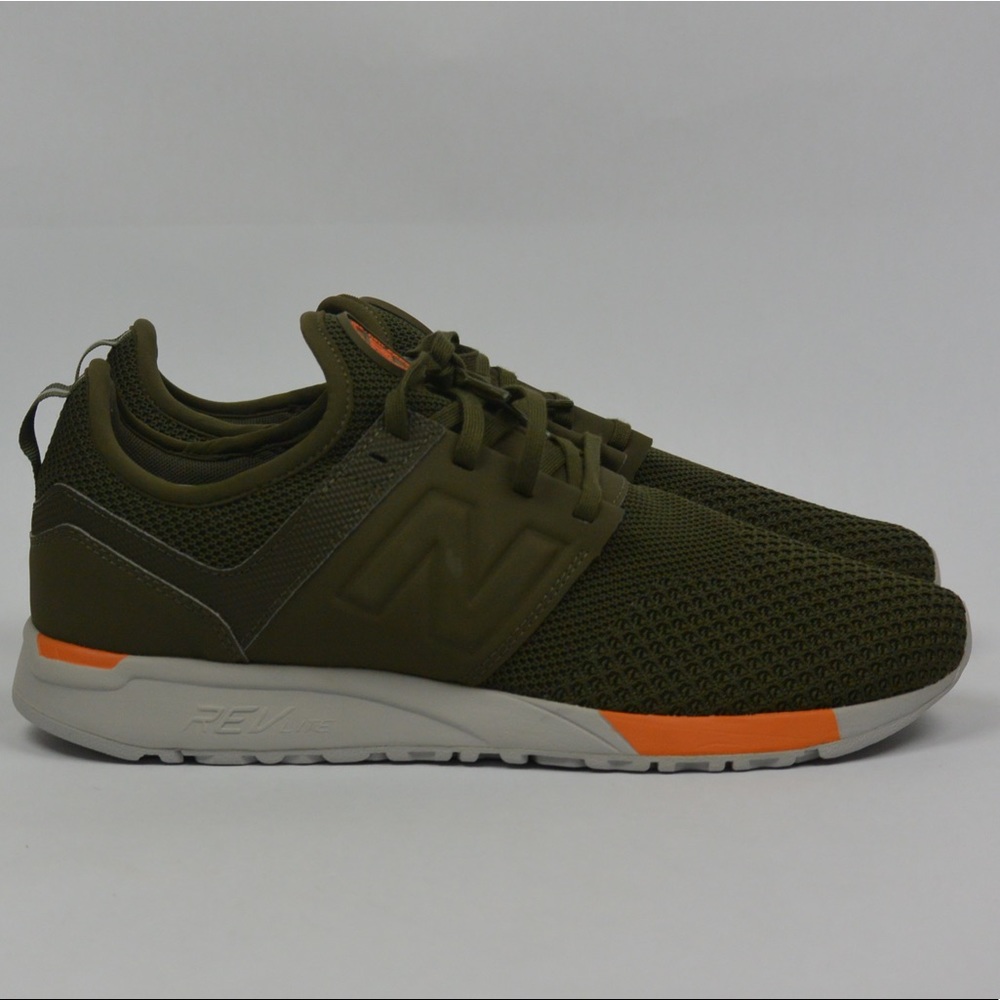 NEW New Balance Mens 247 Olive